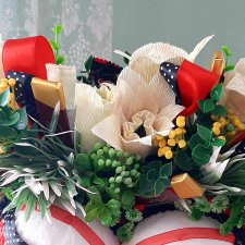 Свит дизайн, дама с конфетами