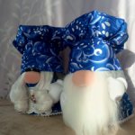 Парочка поварят в стиле гжель