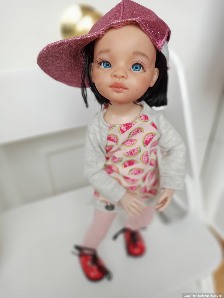 Лиу. Второй опыт — ООАК Paola Reina (Паола Рейна) и испанских кукол: перерисовка (фото 7)