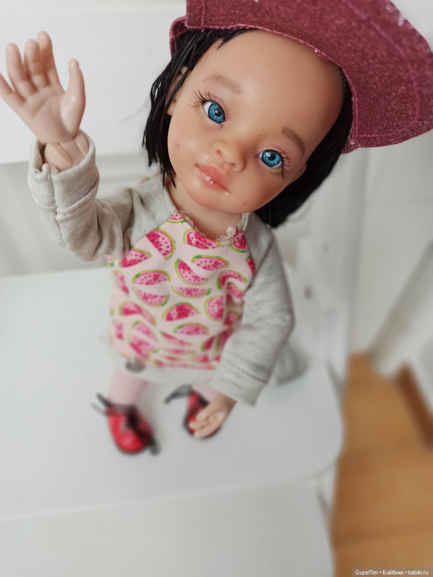 Лиу. Второй опыт — ООАК Paola Reina (Паола Рейна) и испанских кукол: перерисовка (фото 8)