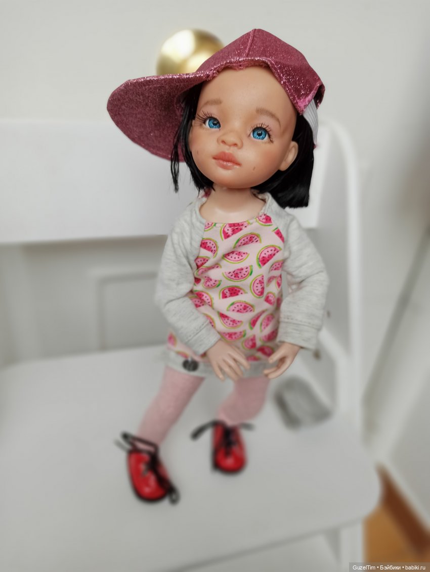 Лиу. Второй опыт — ООАК Paola Reina (Паола Рейна) и испанских кукол: перерисовка (фото 5)