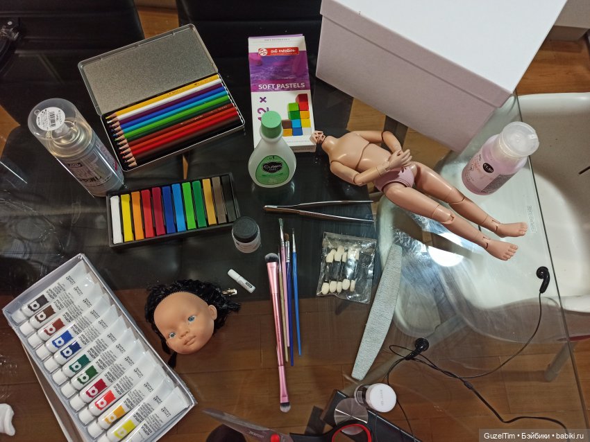 Лиу. Второй опыт — ООАК Paola Reina (Паола Рейна) и испанских кукол: перерисовка (фото 2)