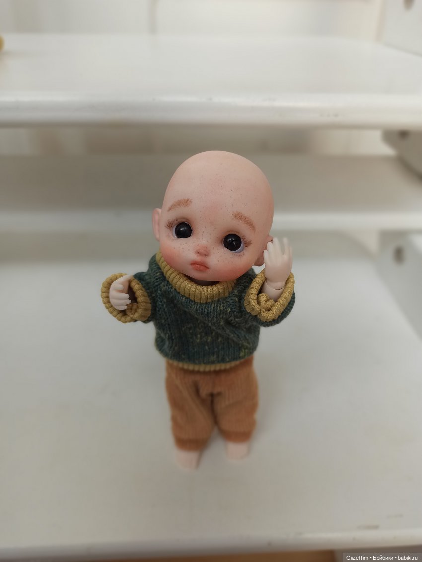 Мой первый малыш — ООАК и репейнт игровых кукол: Bratz (фото 6)