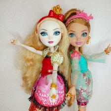 Подружки Эвер Афтер Хай - Эппл Вайт и Эшлин Элла