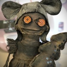 Чердачная кукла ручная работа