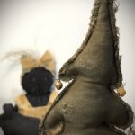 Примитивная чердачная кукла  ручная работа