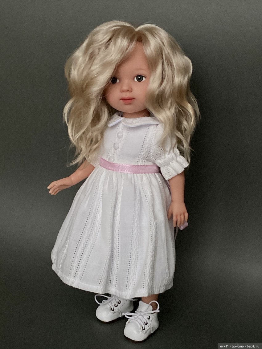 Переделка / ООАК кукла Vestida de Azul Carlota (Испания)