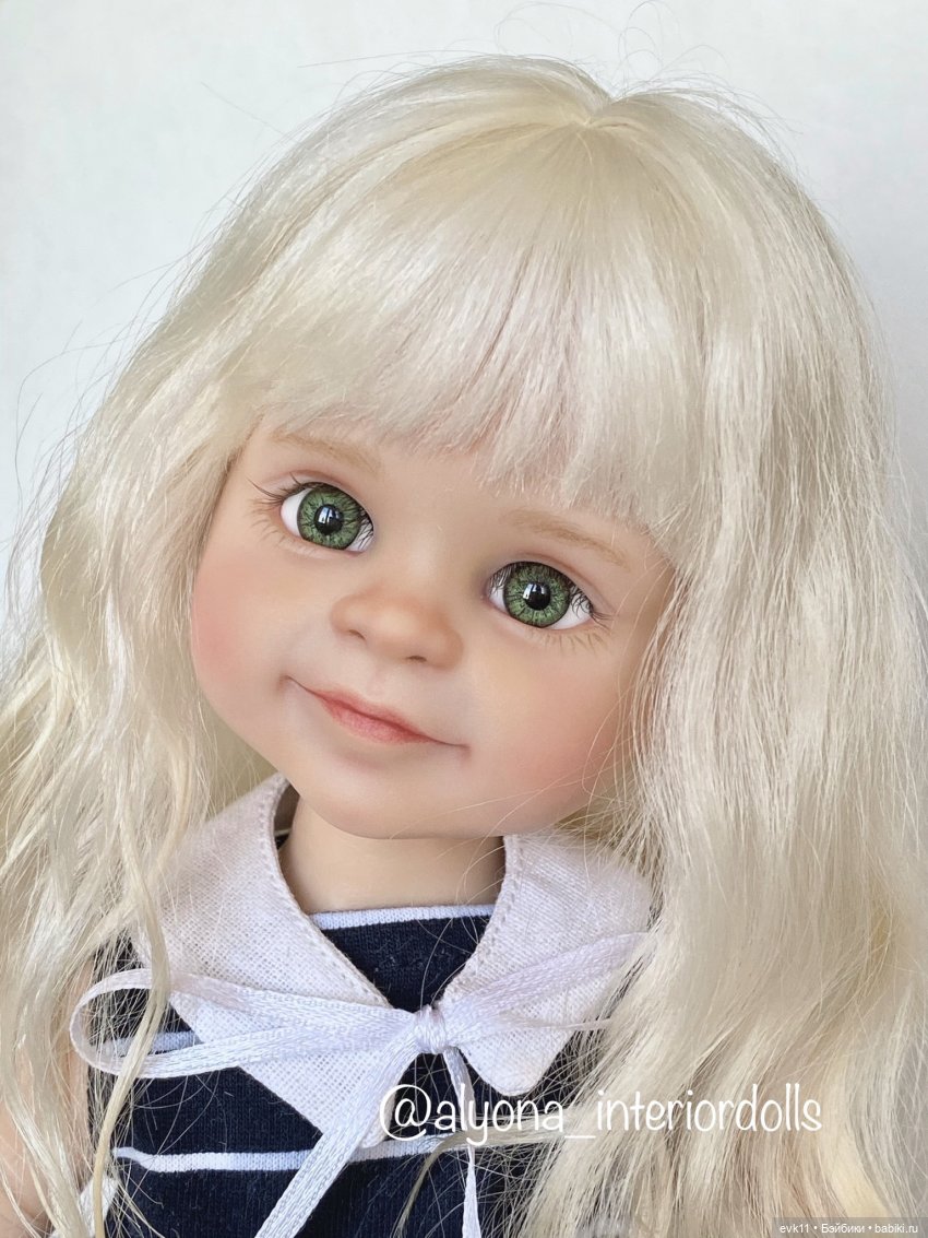 ООАК, роспись кукол, создание образа - alyona_interiordolls