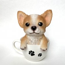 Фигурка «Собачка чихуахуа в чашке»