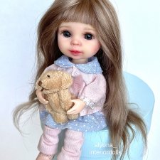 Шарнирная кукла 15 см. ООАК