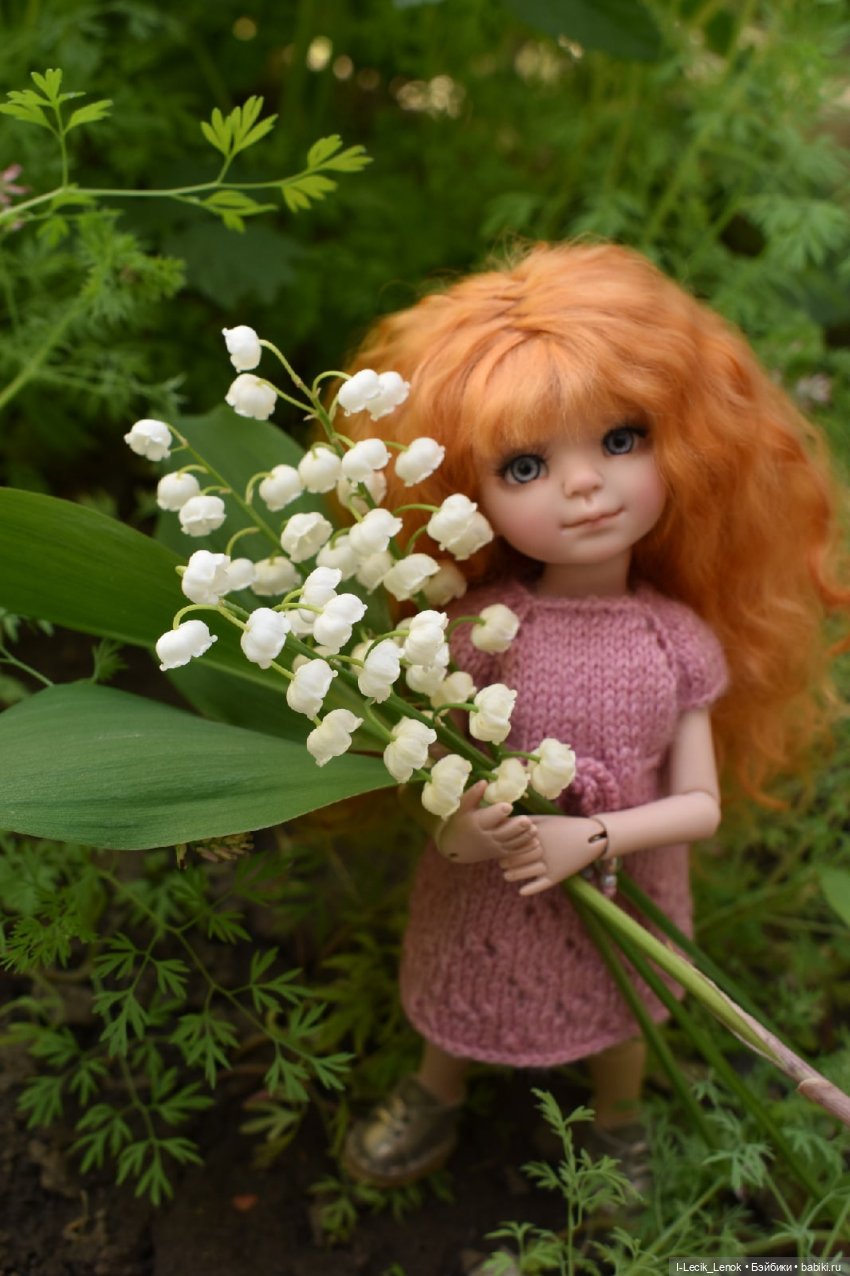 Моя Полинка — Домашние фото авторских кукол: личные коллекции (фото 3)