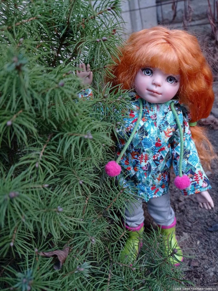 Моя Полинка — Домашние фото авторских кукол: личные коллекции