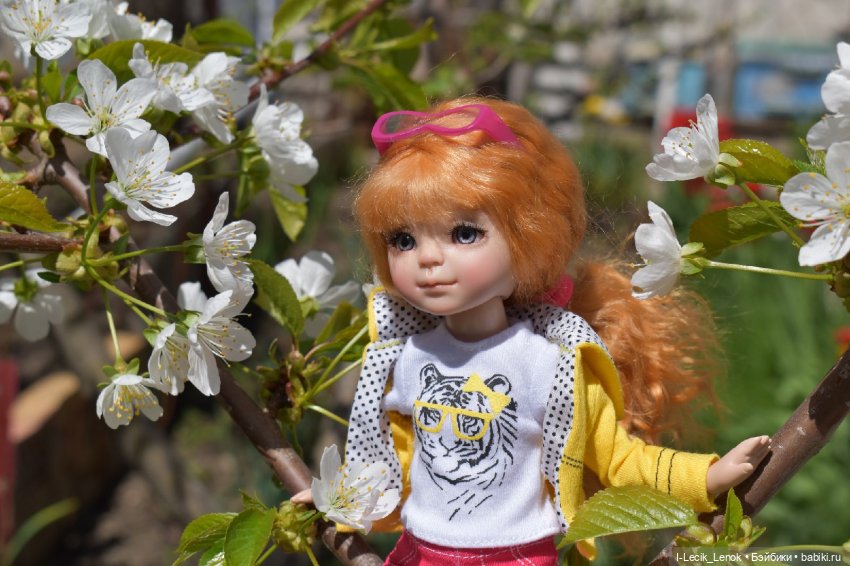 Моя Полинка — Домашние фото авторских кукол: личные коллекции