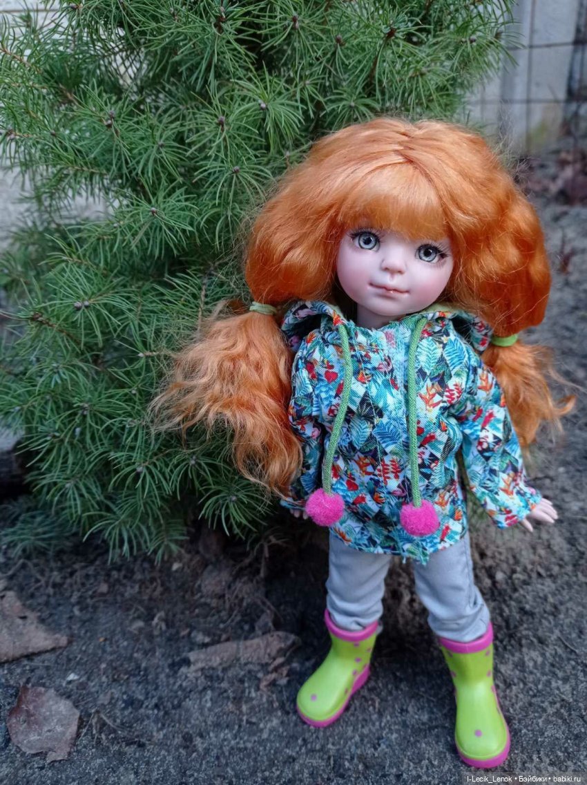 Моя Полинка — Домашние фото авторских кукол: личные коллекции