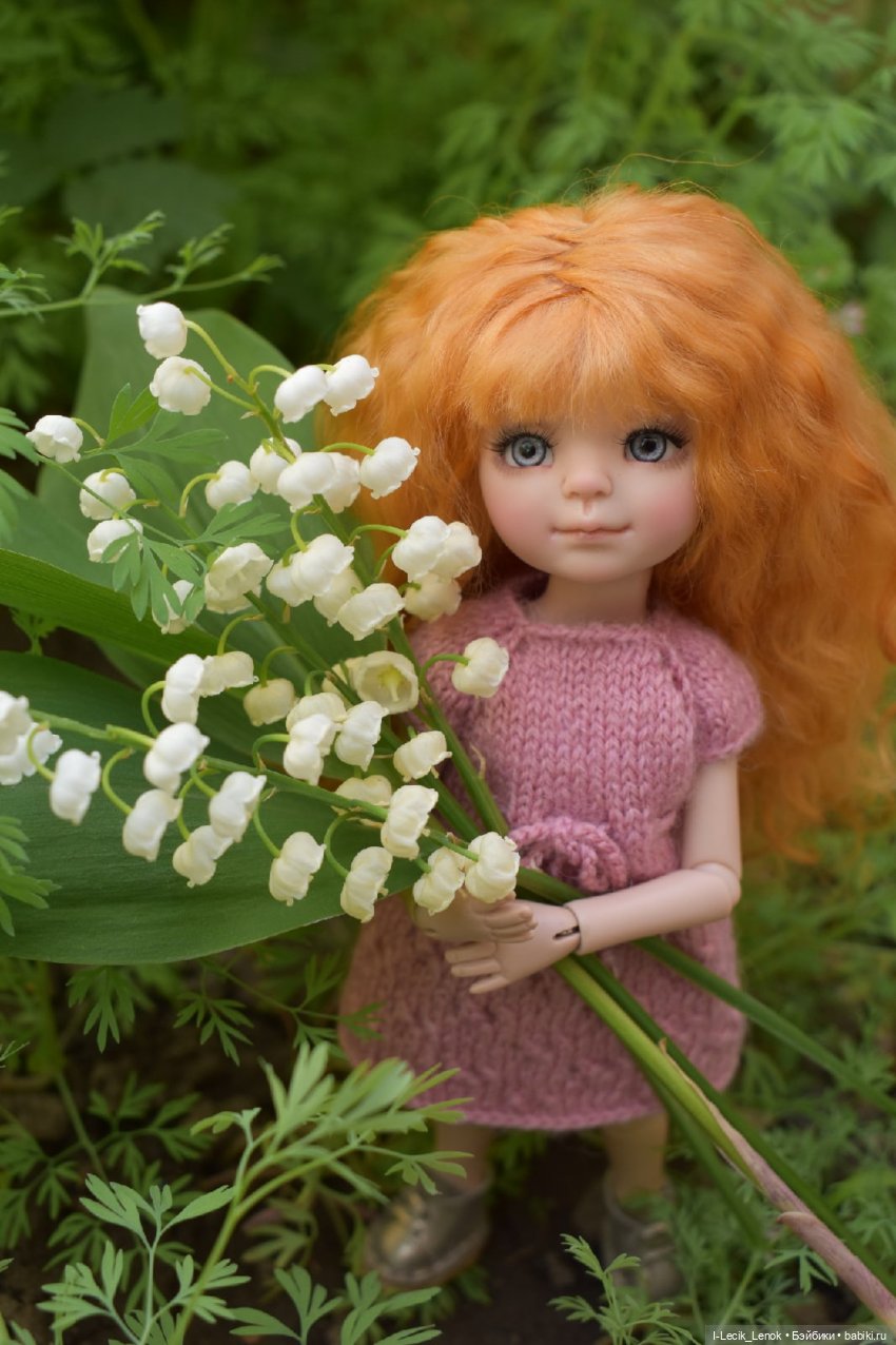 Моя Полинка — Домашние фото авторских кукол: личные коллекции (фото 4)