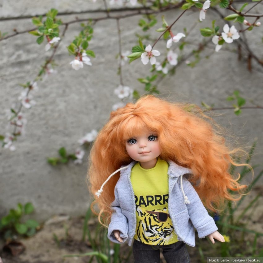 Моя Полинка — Домашние фото авторских кукол: личные коллекции