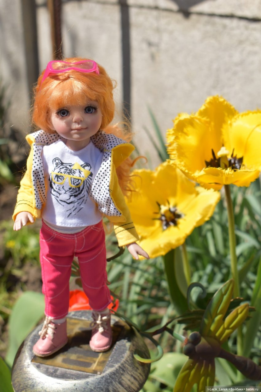 Моя Полинка — Домашние фото авторских кукол: личные коллекции