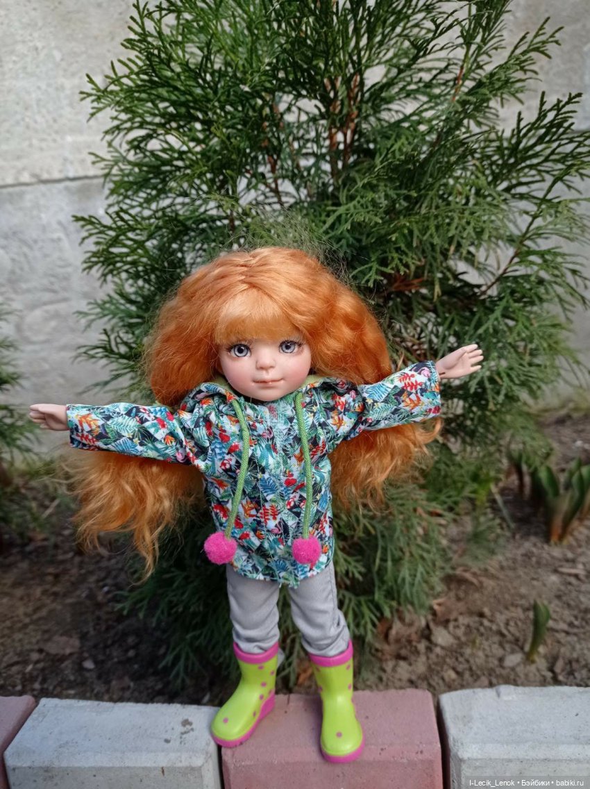 Моя Полинка — Домашние фото авторских кукол: личные коллекции
