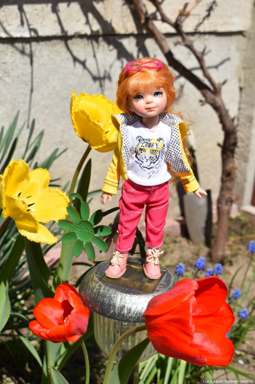 Моя Полинка — Домашние фото авторских кукол: личные коллекции