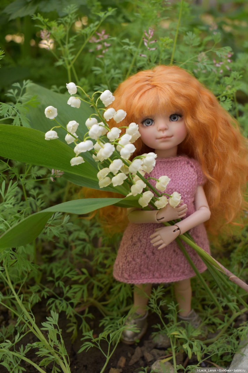 Моя Полинка — Домашние фото авторских кукол: личные коллекции (фото 5)