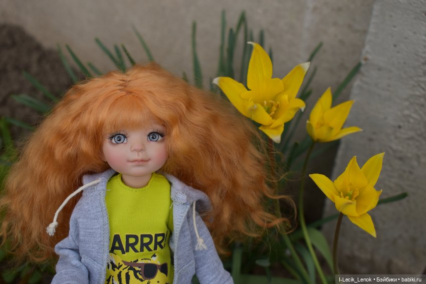 Моя Полинка — Домашние фото авторских кукол: личные коллекции
