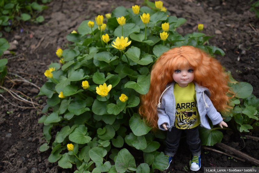 Моя Полинка — Домашние фото авторских кукол: личные коллекции