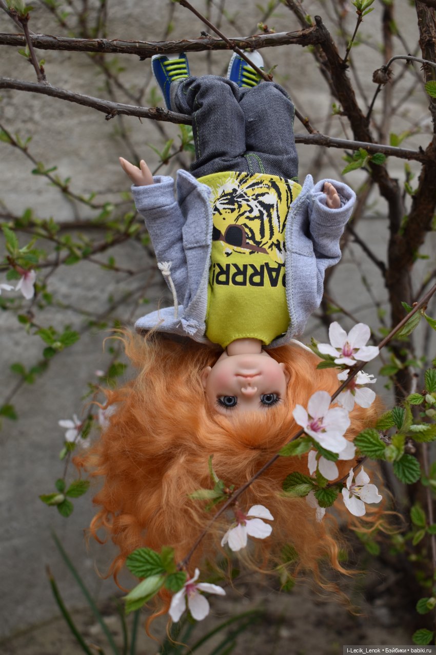 Моя Полинка — Домашние фото авторских кукол: личные коллекции