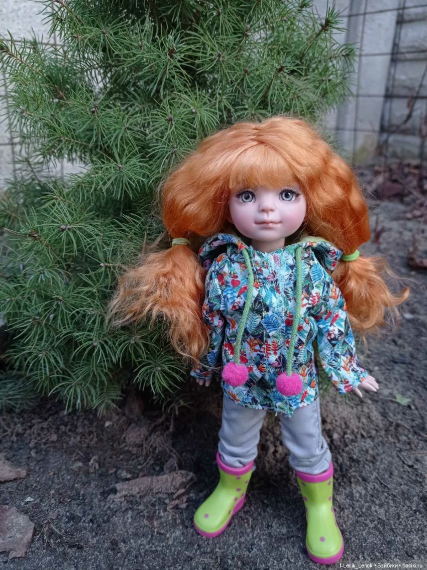 Моя Полинка — Домашние фото авторских кукол: личные коллекции