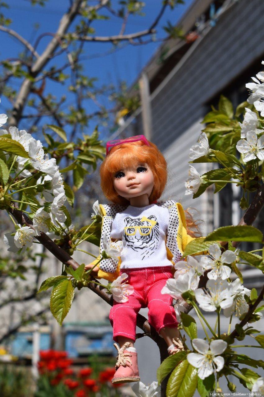 Моя Полинка — Домашние фото авторских кукол: личные коллекции