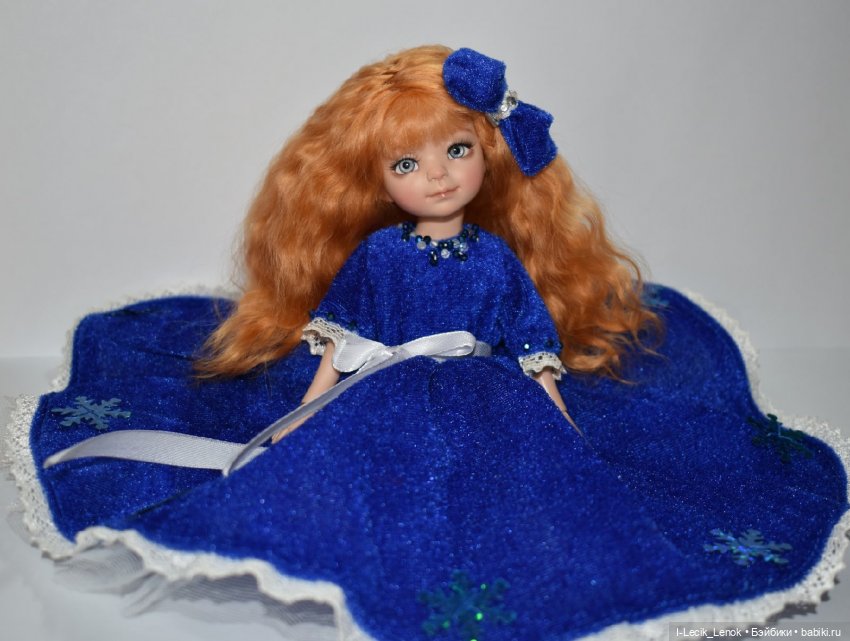 Моя Полинка — Домашние фото авторских кукол: личные коллекции