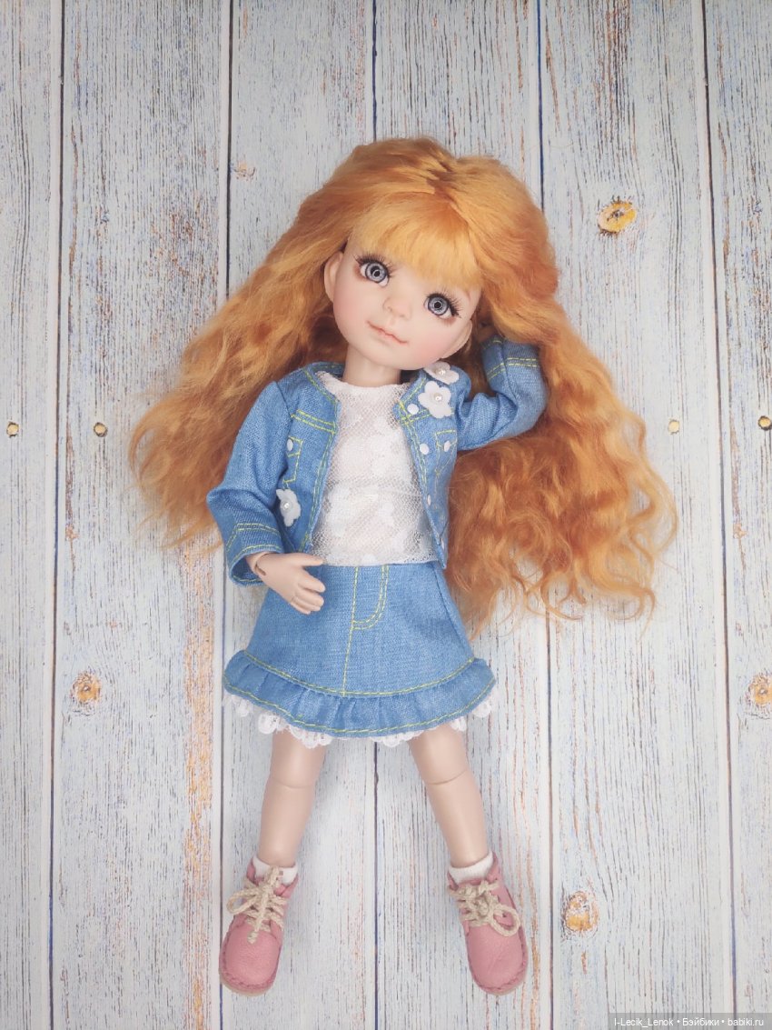 Моя Полинка — Домашние фото авторских кукол: личные коллекции (фото 9)