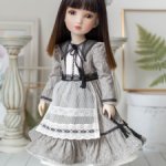 Одежда для Ruby Red Руби Ред: платье, ободок, воротничок, фартук, юбочка, чулочки.