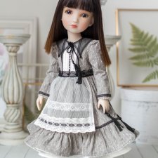 Одежда для Ruby Red Руби Ред: платье, ободок, воротничок, фартук, юбочка, чулочки.