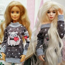 Бжд vs Барби, подружки с общей одеждой