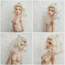 Как за пару секунд меняется внешность. Парики для бжд кукол