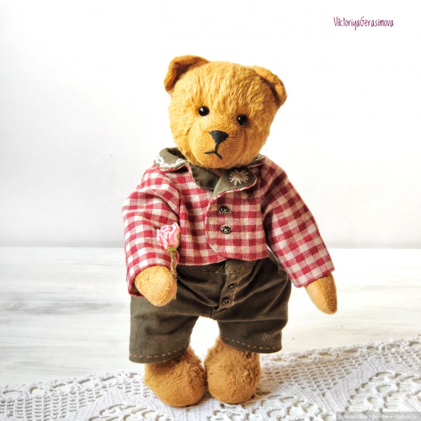 Баварский стиль — Авторские мишки Тедди и друзья: фото (фото 6)