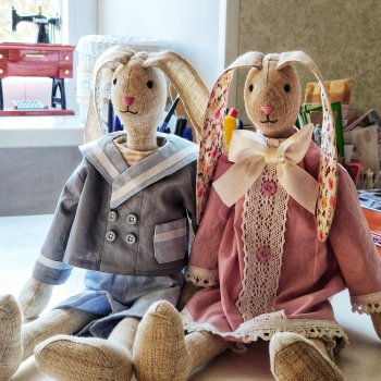 Длинноногие зайчики