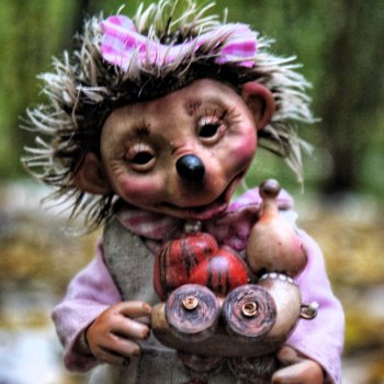 У меня родился новый Ёжик...