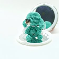 Голубой щенок