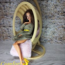 Подвесное кресло для Barbie