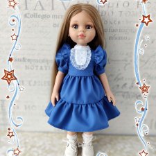 Выкройка платья для кукол Paola Reina