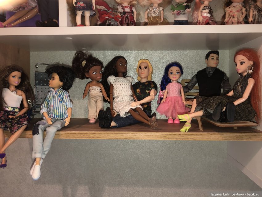 Мои полочки с куколками — Домашние коллекции кукол: фото собраний