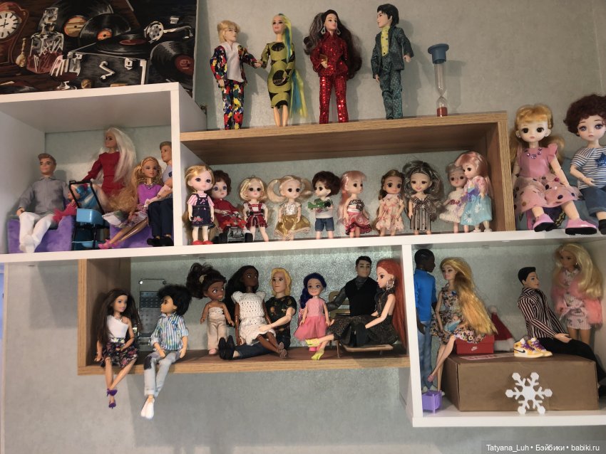 Мои полочки с куколками — Домашние коллекции кукол: фото собраний (фото 3)