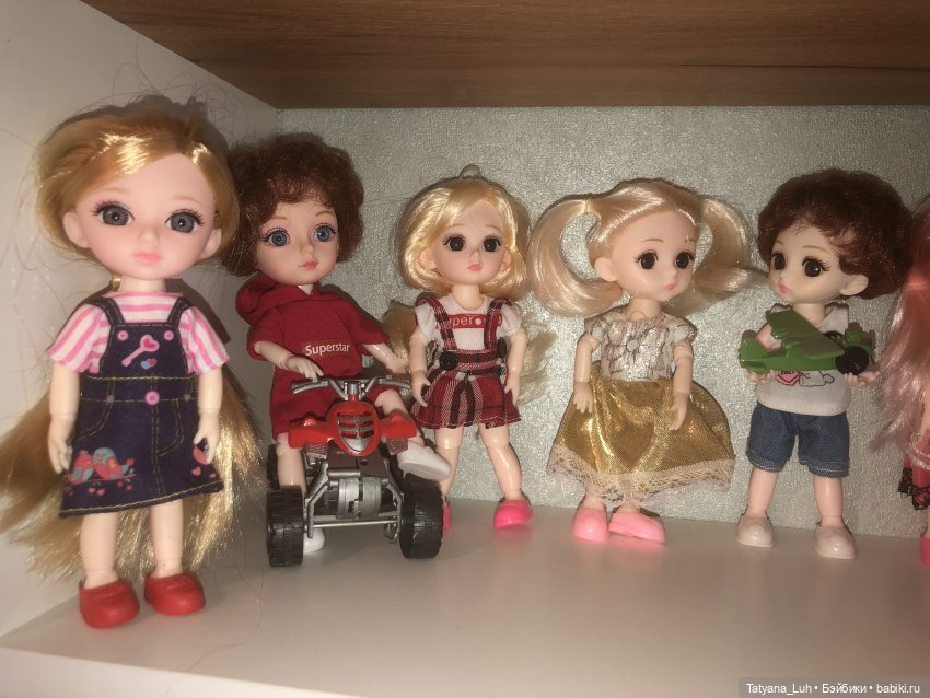 Мои полочки с куколками — Домашние коллекции кукол: фото собраний