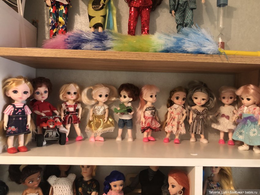Мои полочки с куколками — Домашние коллекции кукол: фото собраний