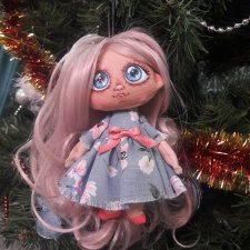 Моя авторская куколка-брелок