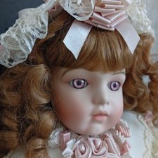 Реплика антикварной куклы Bru от Josie Orithuela Mull