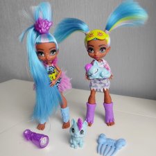 Пещерный клуб от Mattel, серия "Пижамная вечеринка Теллы". Мой мини-обзор