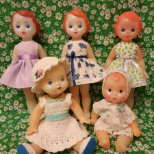 Тамбовские рельефные куклы