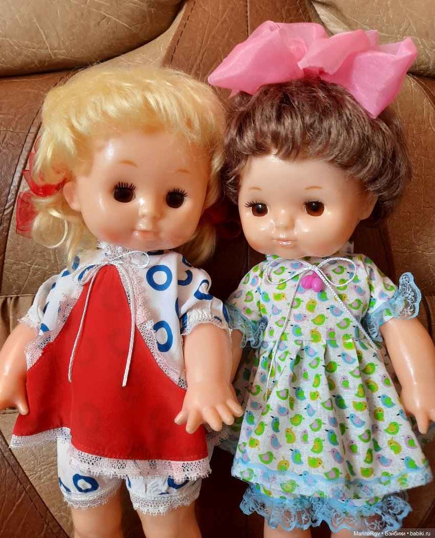 Маленькие девочки нахабинской фабрики: Люсенька и Ритуля